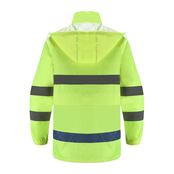 Reflective raincoats